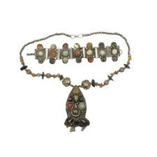 Set pietre preziose argento