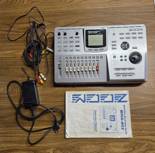 Zoom mrs 802b multitrak - zoom, mrs-802b