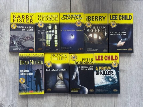 Lotto libri gialli - lotto, /
