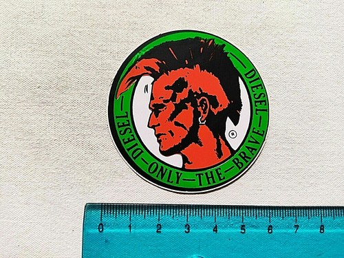 Adesivo diesel only the brave - adesivo,