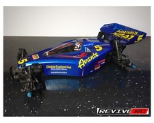 Scocca e ala posteriore Clear Avante Style per Tamiya TD4 by Revive RC