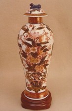 vaso cinese decorato a mano