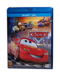 Cars blu ray dvd disc - 2-disc,, no