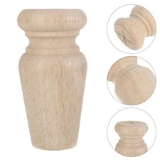  Mobile Divano in Legno: Gambe per Armadio, Letto e Tavolo in Legno Massello di Ricambio -