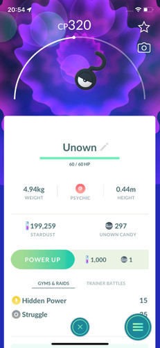 Pokemon 201 unown - ?,