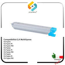 Toner compatibile per Samsung MultiXpress CLX 9201 9251 9301 N A CLT-C809S Ciano