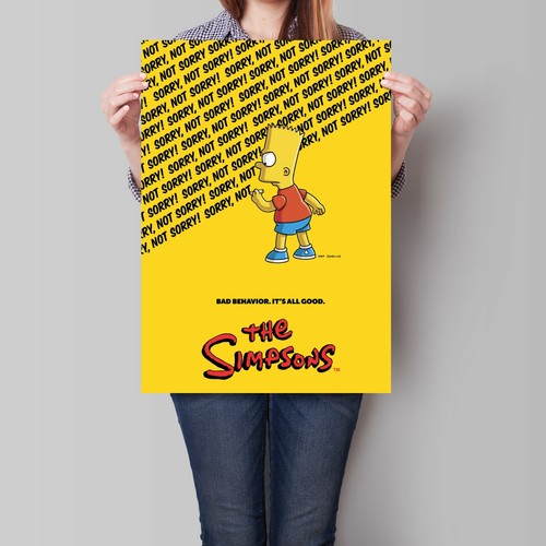 Poster simpson barba non - poster, i