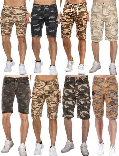 Herren shorts camouflage army - shorts,