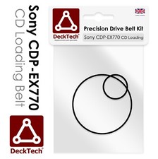 DeckTech Cintura di caricamento CD di ricambio per Sony CDP-EX770 CDPEX770 CDP EX770
