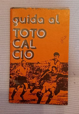 GUIDA AL TOTOCALCIO Libretto