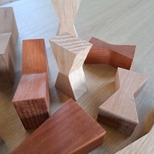 Fascette ad arco in legno