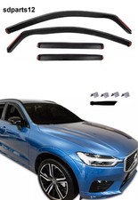 4 Deflettori Aria Nero Fumè