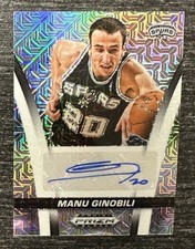 MANU GINOBILI - 2024-25 PANINI PRIZM NERO MOJO PRIZM AUTO 22/25 SP - Speroni