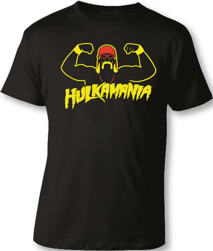 Shirt hulk hogan hulkmania - t,