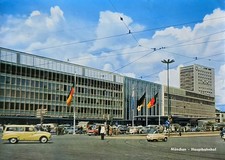 AK München Hauptbahnhof BMW