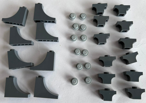 Lego castle parts - castle, nexo