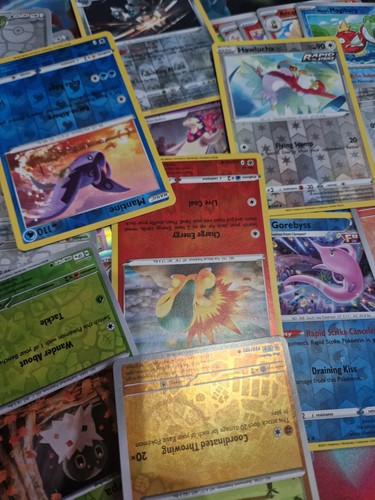 Pokemon lotto carte - lotto, 10