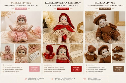 Lotto bambole vintage - 3,