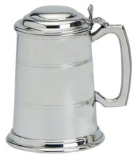 Pewter Tankard With Lid