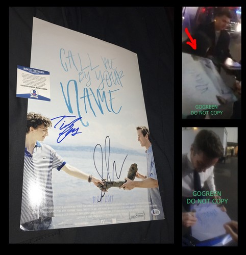 Poster firmato timothee - firmato,