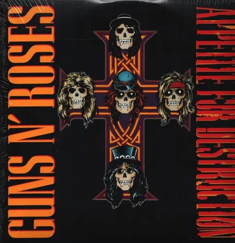 Guns roses appetite for - n,