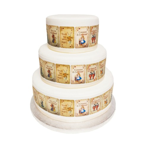 Cake toppers alice - cake,