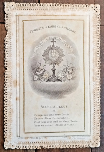 Primi 900 holy card canivet - holy,