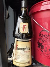 Frangelico liqueur empty - frangelico,