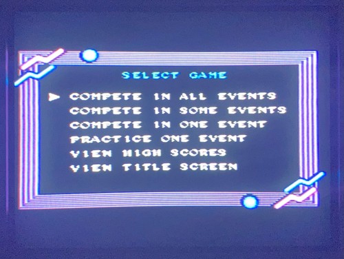 California games per - per, sega