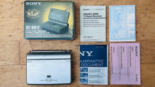 Sony icf sw12 world time - sony,