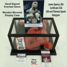 Mike Tyson Autographed