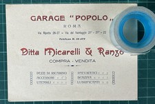 Raro Cartoncino pubblicitario