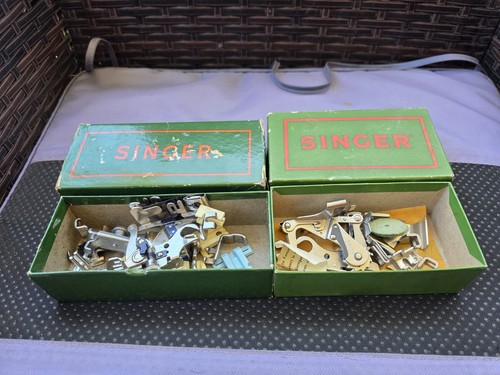 Vtg singer sewing machine - singer,