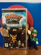 RATCHET AND CLANK L'ALTEZZA NON CONTA per SONY PSP PLAYSTATION COMPLETO 