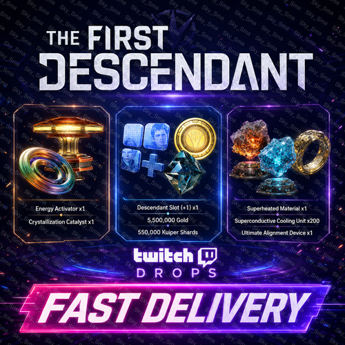 The first descendant twitch - first,