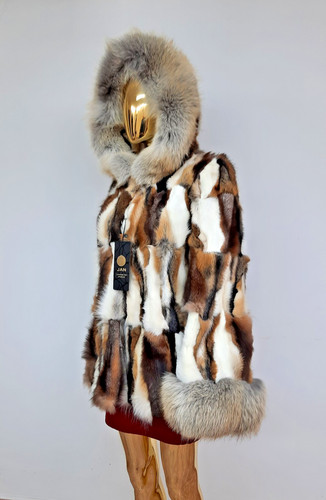 Pelliccia volpe cappotto - di,