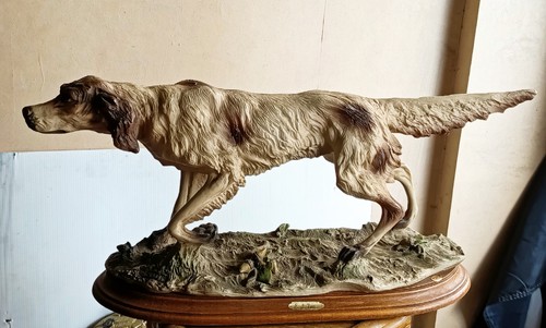 Scultura cane setter inglese - scultura,