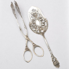 Paletta per Dolci & Pinze Pasticceria,Hildesheim Rosa A 800er Argento,Pforzheim