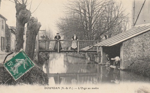 Cpa dourdan l orge - cpa, au
