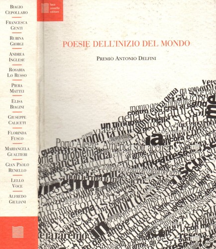 Poesie dell inizio - poesie, del