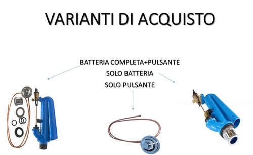 Batteria scarico diba tipo - batteria, di