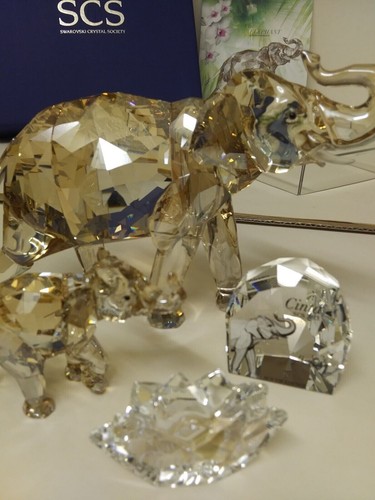 Elefanti cristallo swarovski - elefanti,