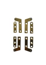 CARDINI A SCOMPARSA PER ANTE IN LEGNO - CERNIERE FALSA SQUADRA