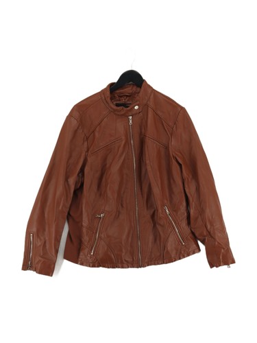 Giacca moto guess marrone - giacca,