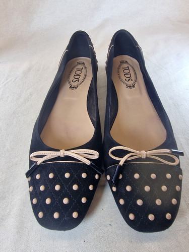 Tod ballerine pelle nero - ballerine,