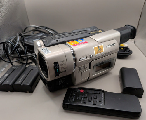 Sony handycam ccd trv87 - sony, hi8