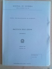 Statistica (Raccolta lezioni) Scuola di Guerra Scienza dell'Organizzazione 1984