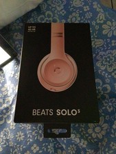 BEATS SOLO3 WIRELESS HEADPHONES - ROSE GOLD