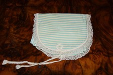 Porta fazzoletti Portalingerie cotone pizzo nastri  Vintage (30) Doily B14 °