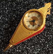 Jaeger-LeCoultre soffietto 8 giorni orologio da tavolo/parete degli anni 60 calibro 229